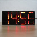 EQKIT Large Screen Remote Clock Electronic DIY Kit Aluminum Cover