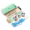 EQKIT Large Screen Remote Clock Electronic DIY Kit Aluminum Cover