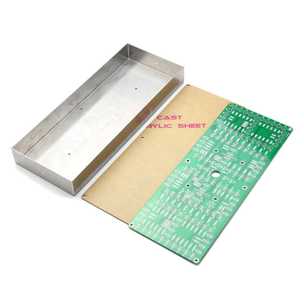 EQKIT Large Screen Remote Clock Electronic DIY Kit Aluminum Cover