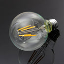 G80 E27 4W Warm White 400LM COB LED Filament Retro Edison Bulbs 110-240V