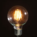 G80 E27 4W Warm White 400LM COB LED Filament Retro Edison Bulbs 110-240V