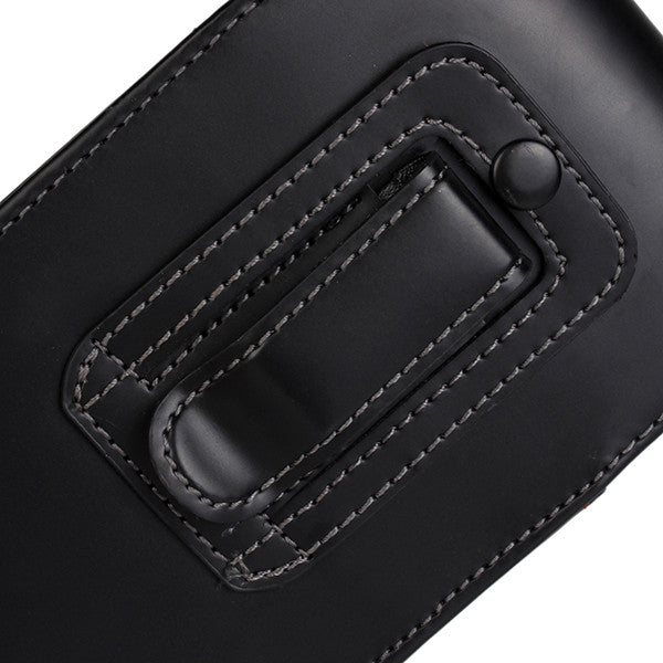 Universal Waist Hanged Up-down Leather Case Phone Bag For Smartphones Under 5 inch