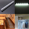 Wireless PIR Motion Sensor 6 LED Battery Powered Cabinet Light Home Stair Night Lamp