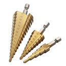 HSS Hex Shank Pagoda Step Drill Bit from 4-12/4-20/4-32