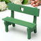 Mini Resin Bench Micro Landscape Decorations Garden DIY Decor