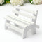 Mini Resin Bench Micro Landscape Decorations Garden DIY Decor