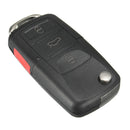 Remote Flip Key Fob Shell Case For VW Golf Passta  Beetle Jetta GL