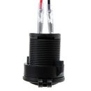 12/24V Socket Dual USB Spliter Charger Adapter Motorcycle