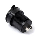 12/24V Socket Dual USB Spliter Charger Adapter Motorcycle