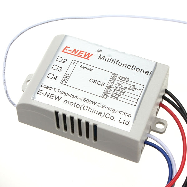 AC 220V To 240V 2 Channels Lamp Wireless Remote Control Switch