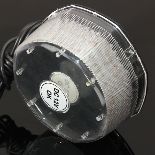 Amber LED Beacon Magnetic Flashing Warning Strobe Light