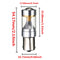 1156 1073 BA15S 6-SMD LED Backup Reverse Light Bulb