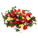 Mini Plant Decorative Handmade Clay Flower Yellow Lily Balcony Indoor Home Decor