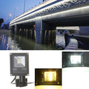 12V 10W PIR Motion Sensor LED Flood Light IP65 Warm/Cold White Light