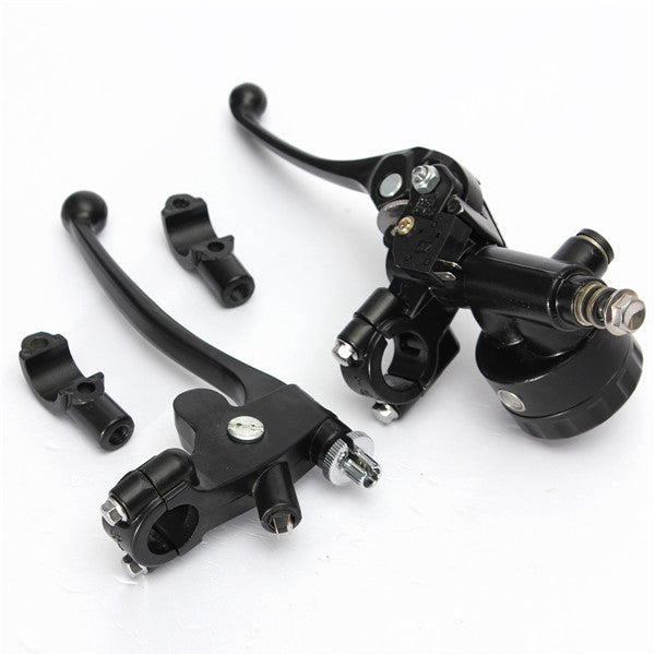 7/8 Left&Right Motorcycle Hydraulic Brake Master Cylinder Clutch Lever