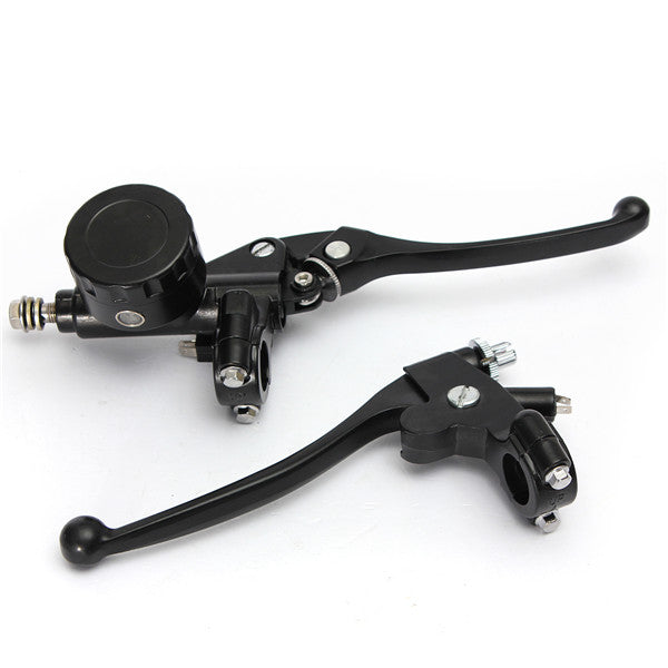 7/8 Left&Right Motorcycle Hydraulic Brake Master Cylinder Clutch Lever