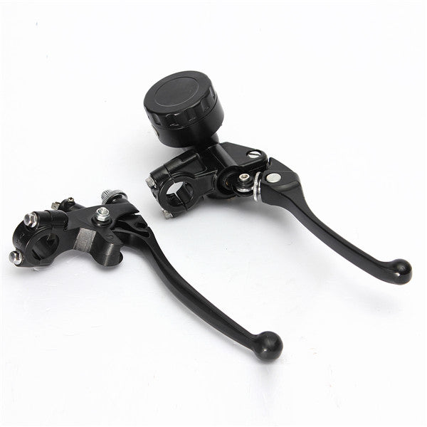 7/8 Left&Right Motorcycle Hydraulic Brake Master Cylinder Clutch Lever