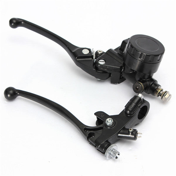 7/8 Left&Right Motorcycle Hydraulic Brake Master Cylinder Clutch Lever