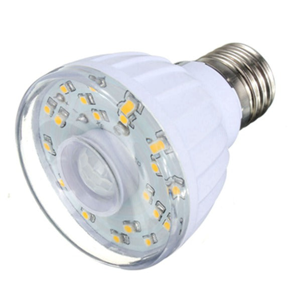 E27 2W 23 SMD 3528 Pure/Warm White PIR Motion Sensor LED Light Lamp Bulb