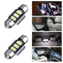 31MM Festoon 5630 Chip LED White Dome Interior Light License Plate Light Bulb