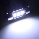 31MM Festoon 5630 Chip LED White Dome Interior Light License Plate Light Bulb