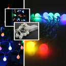 10 LED Battery Operated Colorful Ball String Fairy Light Party Xmas Wedding