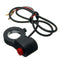 7/8 Inch Universal Motorcycle Dirt Bike Handlebar Grip Horn Switch Control Button
