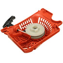 Recoil Pull Start Starter Red For Chinese Chain Saw 4500 5200 5800 45cc 52cc 58cc