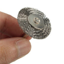 25mm Steel Wire Wheel Brush For Dremel Die Grinder Rotary Tool