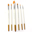 6 PCS Professional Drawing Set Acrylic Oil Watercolors Artist Paint Brushes