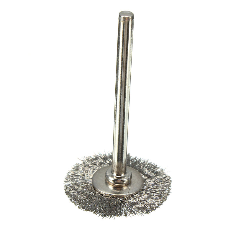22mm Steel Wire Wheel Brush Compatible For Die Grinder Dremael Rotary Tools