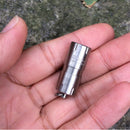 DQG Hobi 10180 XP-G2 R5 CW Titanium/Brass LED Flashlight