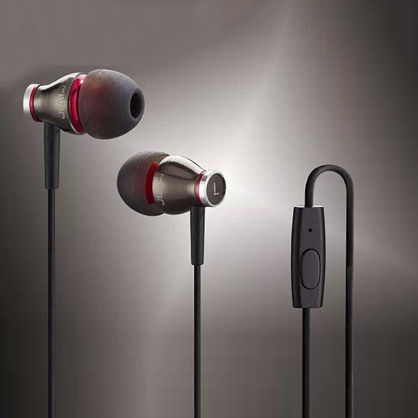 JBMMJ-MJ900 Deep Bass Metal In-ear Microphone Earphone For Cell Phone