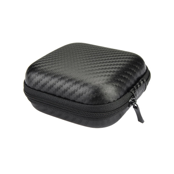 Square Carrying Storage Bag Case For Earphone Cable