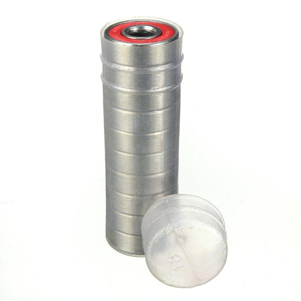 10pcs Red Sealed Deep Groove Skateboard Ball Bearing 608 2RS 8x22x7mm