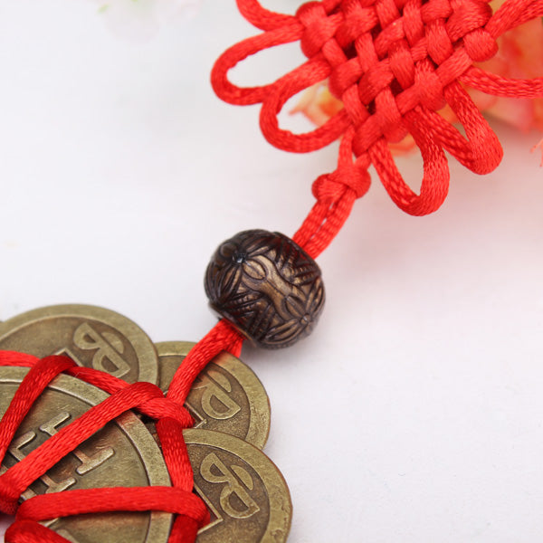 Lucky Ancient Coins Prosperity Protection Feng Shui Mascot Crafts