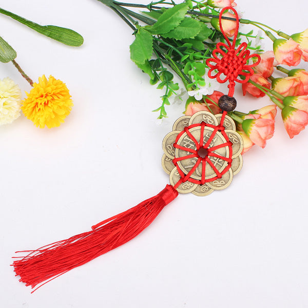 Lucky Ancient Coins Prosperity Protection Feng Shui Mascot Crafts