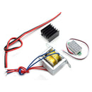 Geekcreit EU Plug 220V DIY LM317 Adjustable Voltage Power Supply Module Kit With Case