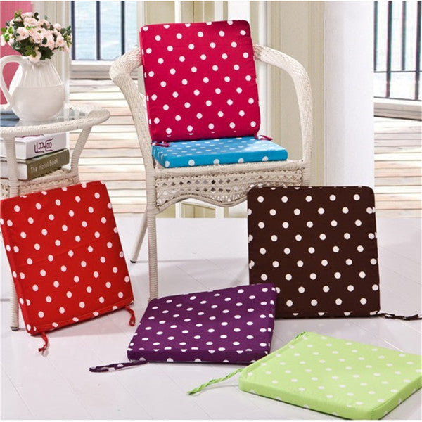 Dot Square Warm Chair Cushion Office Seat Cushion