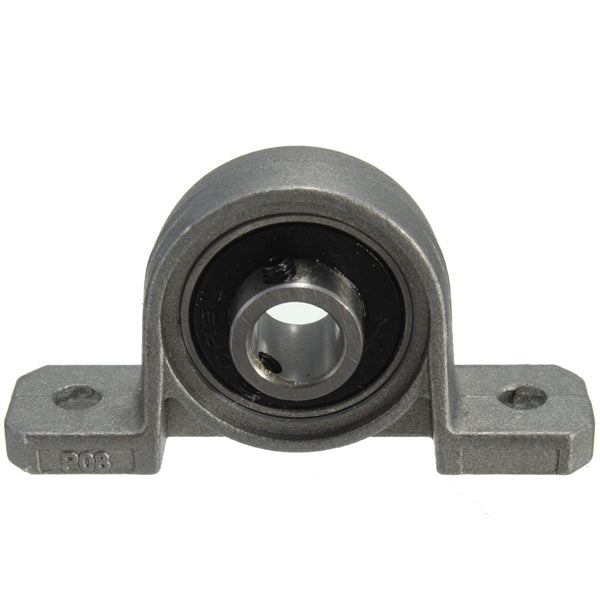 8mm Bore Diameter Pillow Block Mounted Ball Bearing KP08 Zinc Alloy