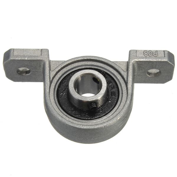 8mm Bore Diameter Pillow Block Mounted Ball Bearing KP08 Zinc Alloy