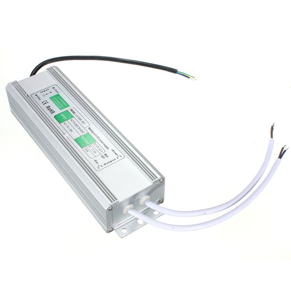 150W Waterproof IP67 LED Driver Transformer Power Supply AC110V-260V to DC12V
