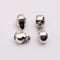 10Pcs Tibetan Silver Skull Beads DIY Paracord Bracelet Jewelry Findings