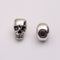 10Pcs Tibetan Silver Skull Beads DIY Paracord Bracelet Jewelry Findings