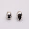 10Pcs Tibetan Silver Skull Beads DIY Paracord Bracelet Jewelry Findings