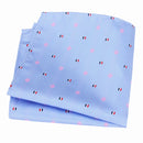 Dot Polyester Men Suit Pocket Square Banquet Wedding Handkerchief Towel