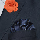 Dot Polyester Men Suit Pocket Square Banquet Wedding Handkerchief Towel