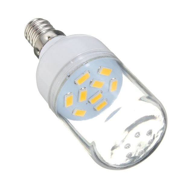 E12 3W White/Warm White 9 SMD 5730 LED Light 300LM Spot Corn Bulb 220V