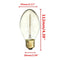 Incandescent Bulbs ST58 E27 40W Retro Edison Light Bulb AC 220-240V
