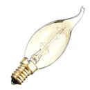 C35 40W E14 Vintage Antique Edison Carbon Filamnet Clear Glass Bulb 220V